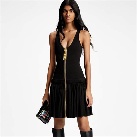 louis vuitton zipper dress